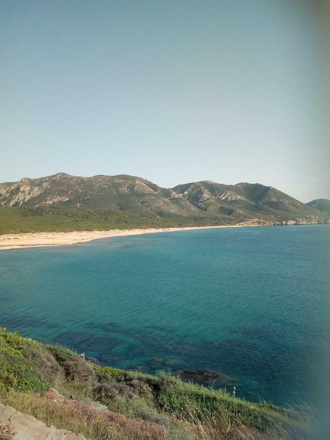 Al Mare, Al Sole, Si', Ma Nella Casa Del Minatore Буджерру Экстерьер фото